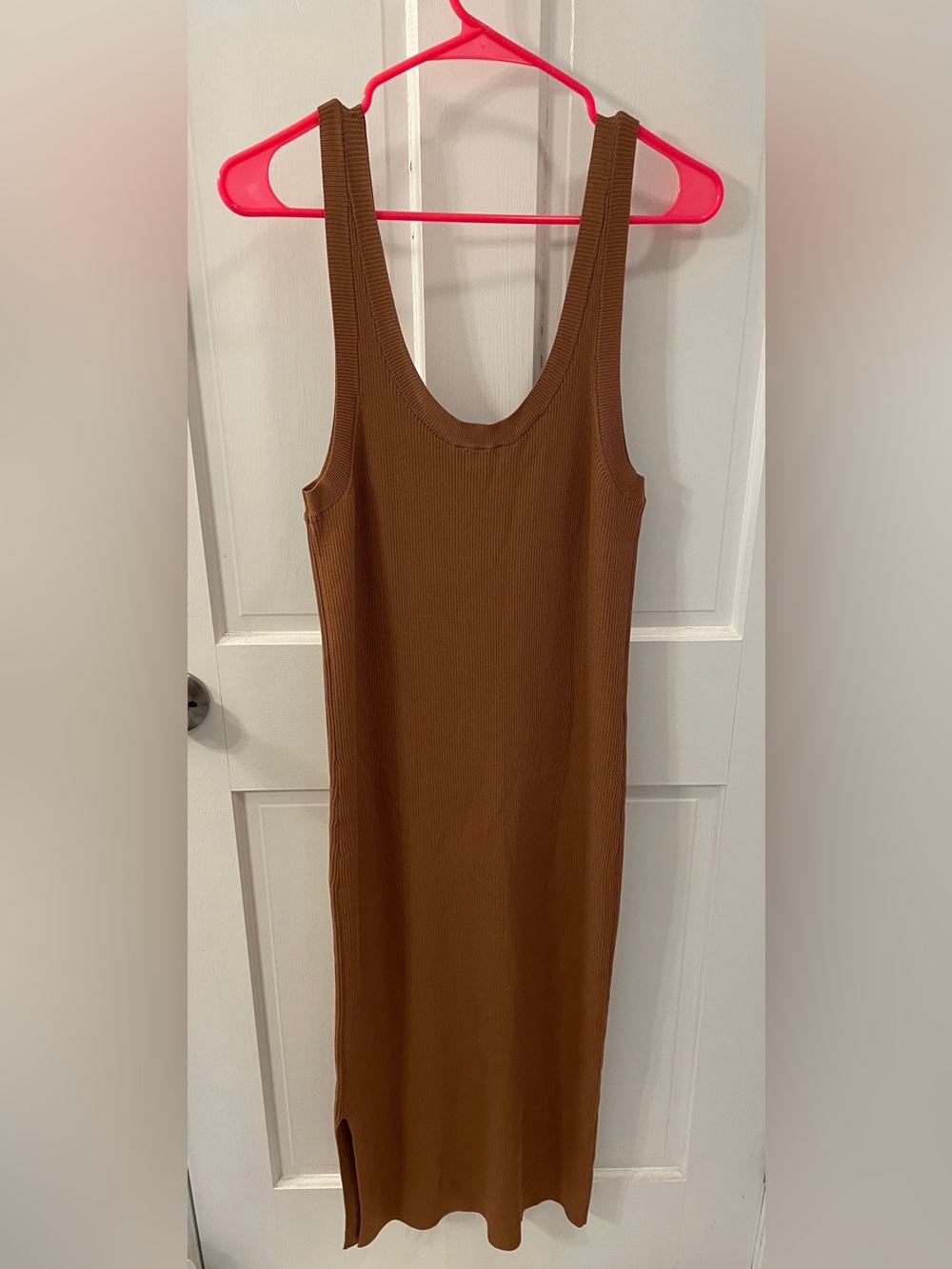 The Drop Women's Yasmin Side-Slit Midi Sweater Tank Dress - Picture 5 of 8
